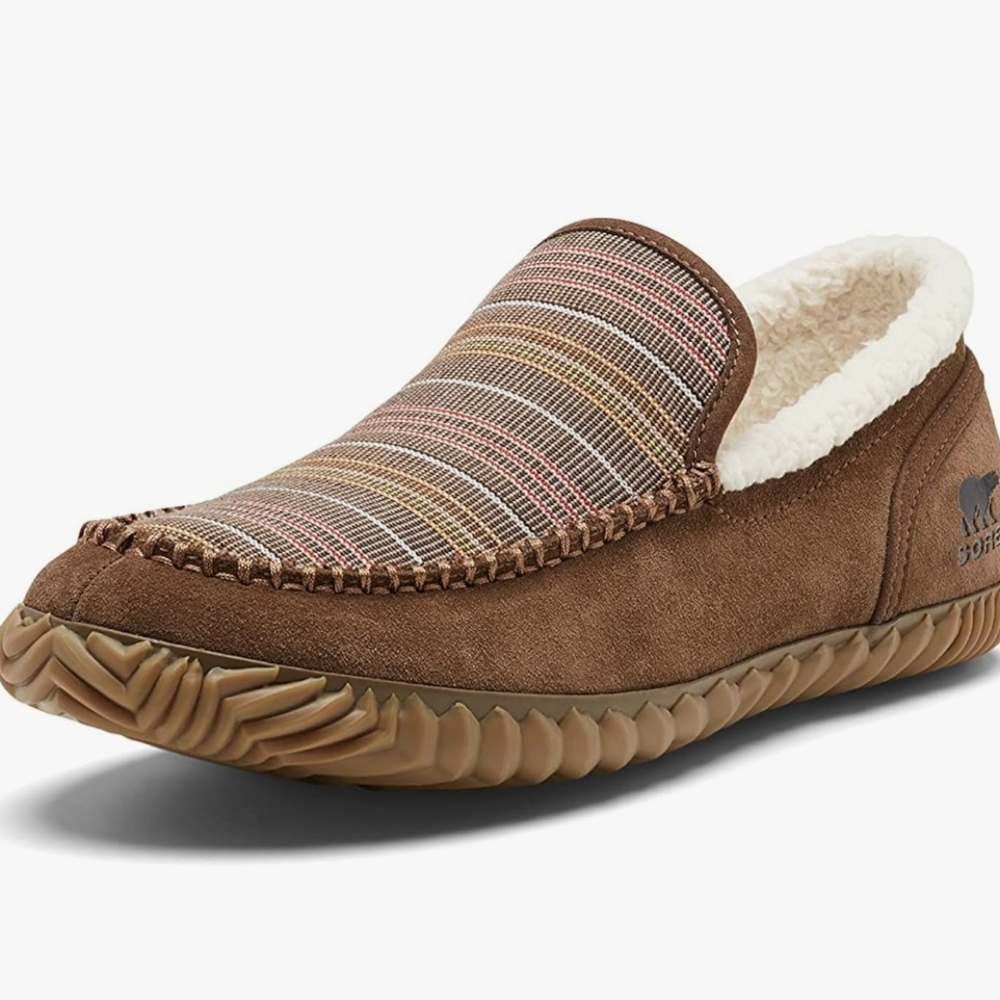 Sorel Dude Moccasin - Size 10.              Color: Umber, Gum - New in Box